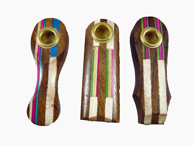 WOOD PIPE 2.7" LONG 3 PCS